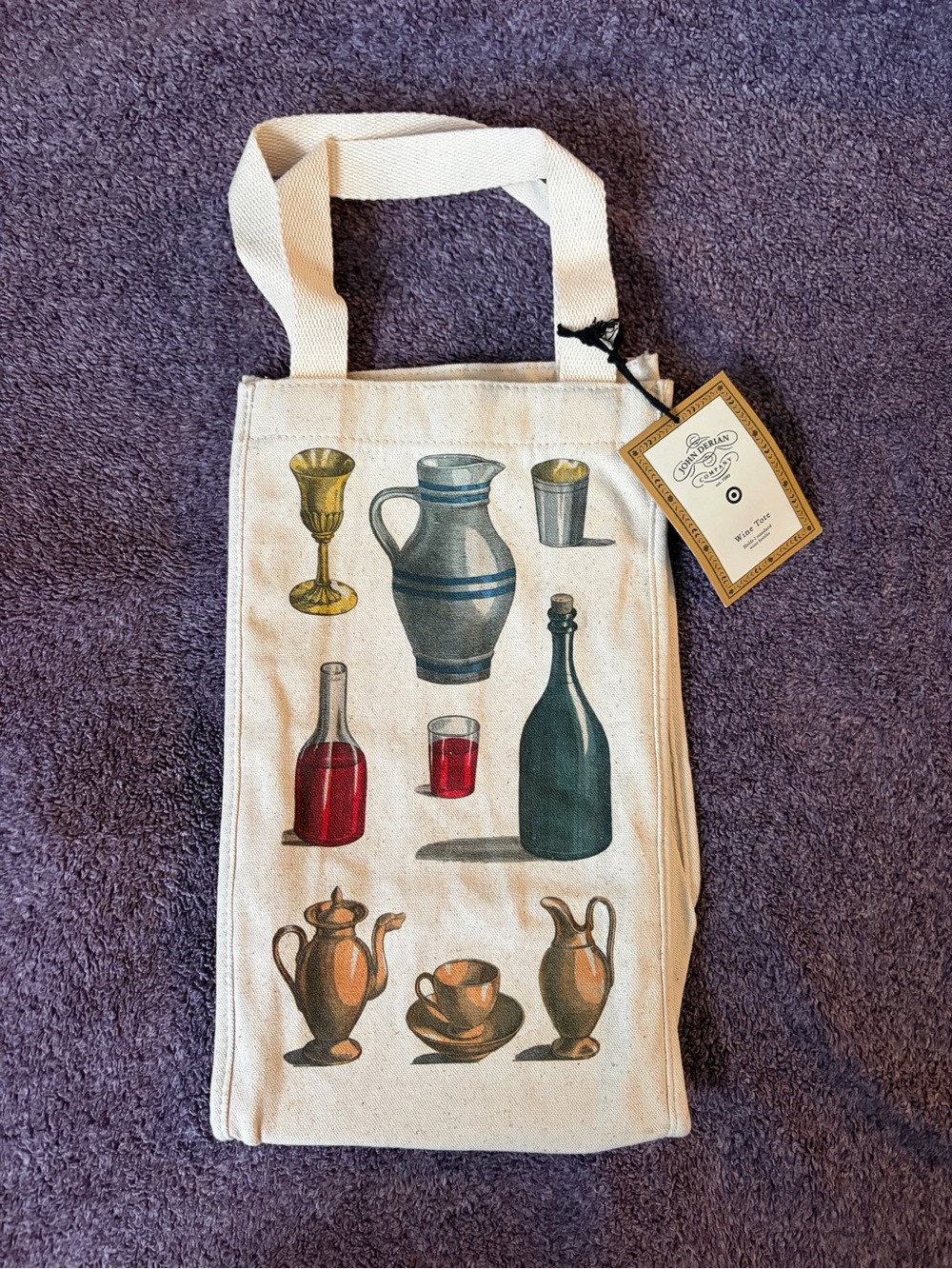 John Derian Wine Bag